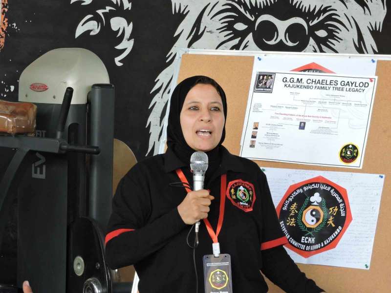«رشا» أول مصرية عربية تحصل على الحزام الأسود في «الكاجوكينبو»:« نفسي أعلم كل ست كيفية الدفاع عن نفسها»