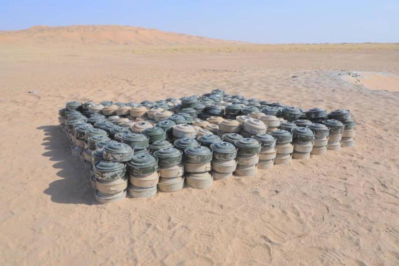«مسام» ينزع 5110 ألغام وقذيفة غير منفجرة باليمن خلال أغسطس الماضي