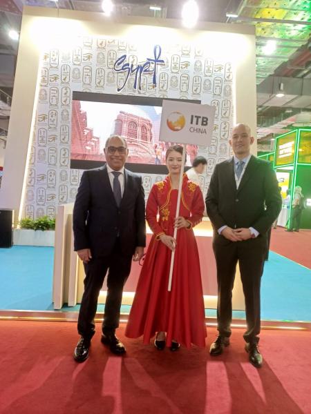 مشاركة وزارة السياحة والآثار لأول مرة في معرض ITB China بجمهورية الصين الشعبية