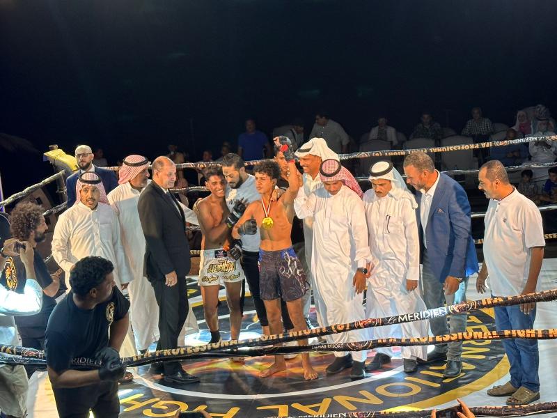 انطلاق بطولة المحترفين للفنون القتالية المختلطة في إطار مهرجان ” سيناء عاصمة السلام ” بدهب بجنوب سيناء