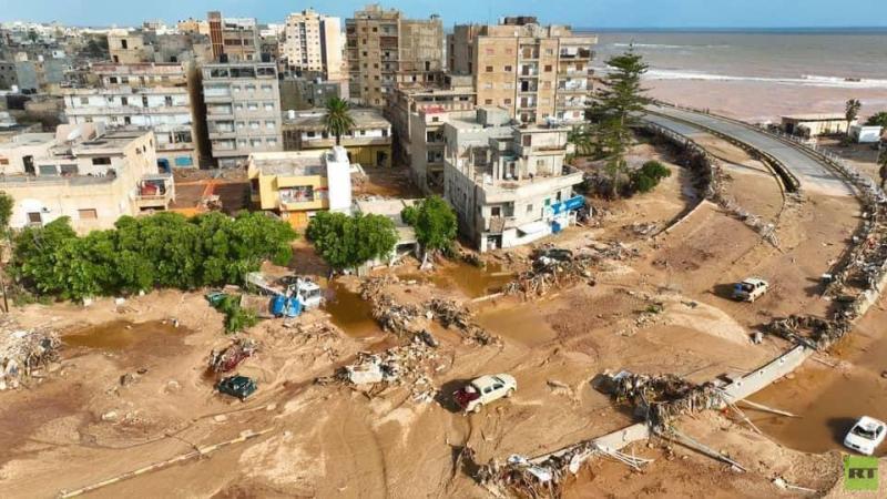 النائب العام الليبي : فتح تحقيق لتقصي أسباب انهيار سدّي وادي درنة.. وتحذير من شرب مياه الآبار في المناطق الليبية المنكوبة