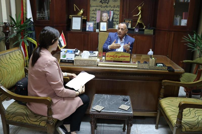 مصطفى وزيري يكشف فى حوار لـ”النهار” خطة تطوير المنطقة الآثرية بالهرم