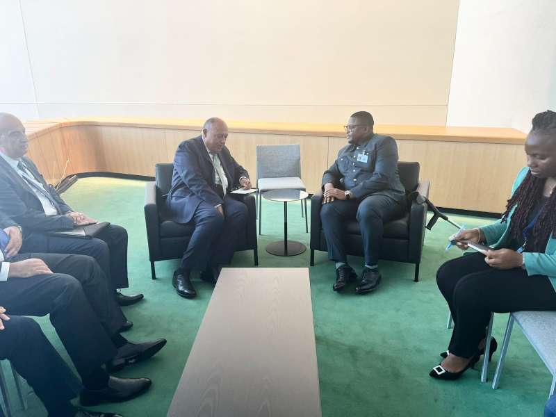 الوزير شكري يلتقي وزير الخارجية والتعاون الدولي لجمهورية سيراليون.. ويؤكد على الموقف الإفريقي المشترك تجاه قضية إصلاح وتوسيع مجلس الأمن