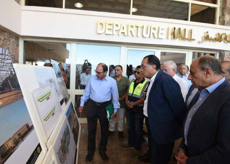 رئيس الوزراء: تطوير مطار ”سانت كاترين” يستهدف التوسعات المستقبلية للسياحة