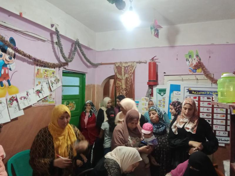 صحة الدقهلية: الكشف على 380 مريضاً  فى قافلة علاجية في قرية منشأة صبري أبو علم