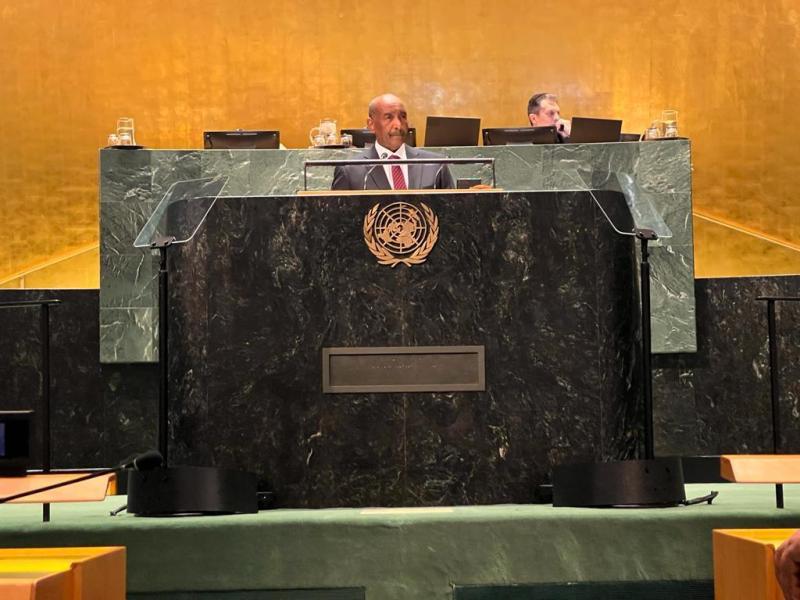 رئيس السيادة السوداني يطالب الامم المتحدة بتصنيف الدعم السريع منظمة ارهابية