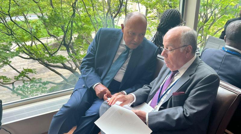 استمراراً لاجتماعاته الثنائية المكثفة… وزير الخارجية يلتقي مع وزير خارجية البرازيل بالأمم المتحدة في نيويورك