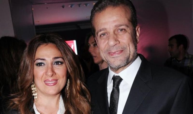 طلاق شريف منير وزوجته لورا عماد