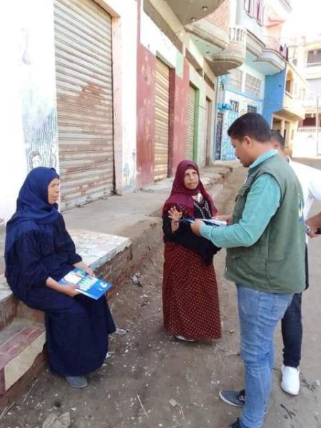 مياه الشرقية تطلق حملات توعية للمواطنين بمدينة أولاد صقر