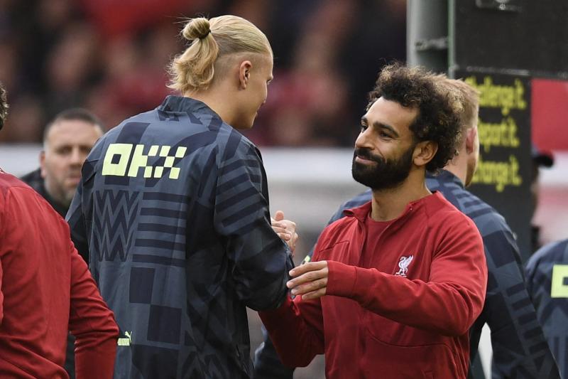 محمد صلاح وهالاند