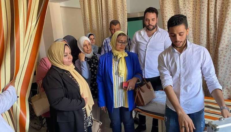 وكيل «صحة كفر الشيخ» تتفقد مستشفى الصدر ومنشآت طبية بـ قلين