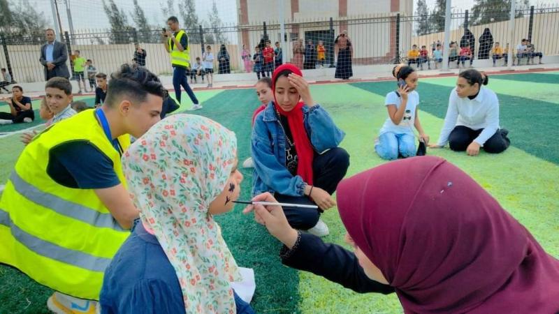 معا لمستقبل أفضل .. مراكز شباب حياة كريمة بكفر الشيخ تحتفل بذكرى نصر أكتوبر