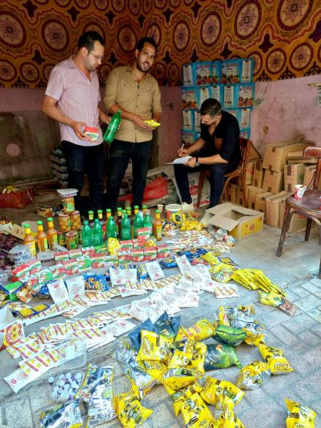 ”تموين البحيرة”: ضبط 500 علبة مواد غذائية منتهية الصلاحية بدمنهور
