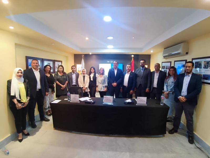 المصرية لشباب الأعمال تبحث سبل دعم التصدير لشركات الأعضاء