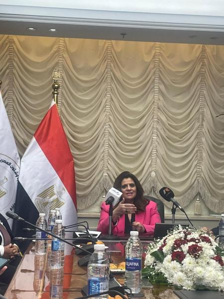 السفيرة سها جندي، وزيرة الهجرة وشئون المصريين بالخارج