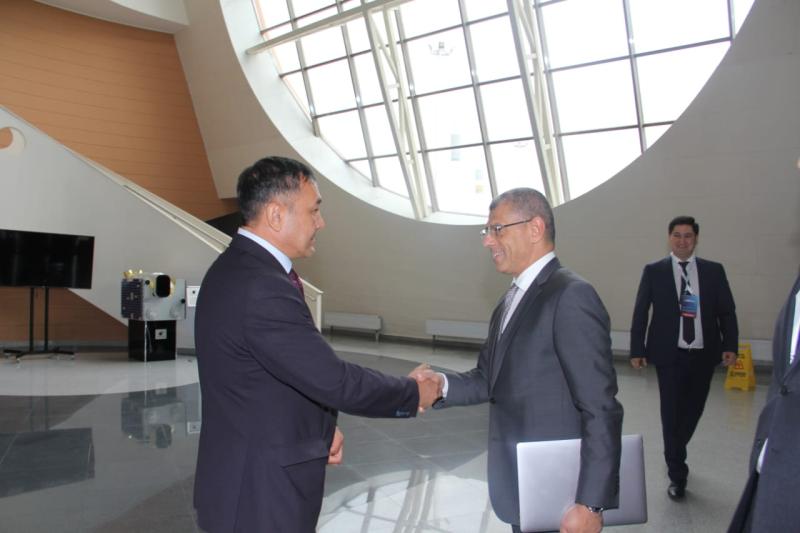 الرئيس التنفيذي لوكالة الفضاء المصرية يحضر المنتدى الدولي  ”Digital Bridge” بجمهورية كازخستان