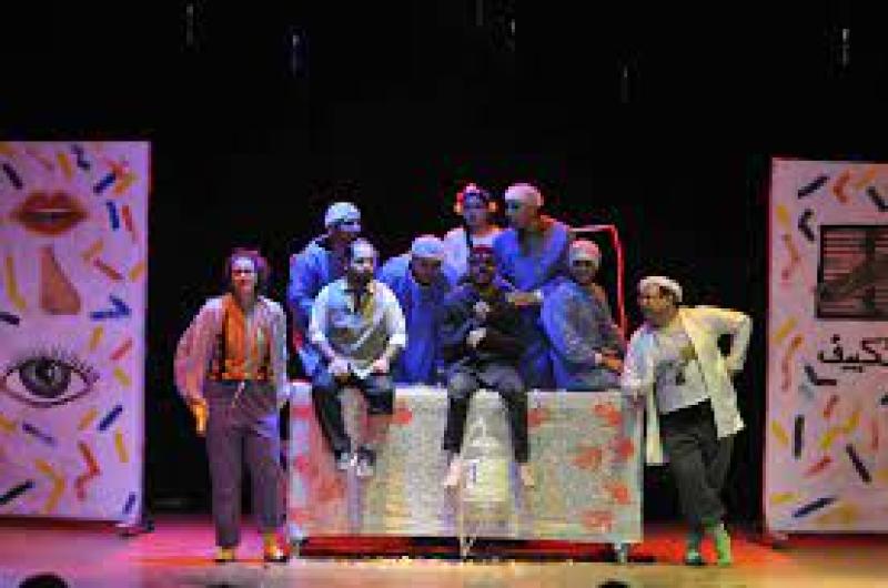 العرض المسرحي ”نور” ضمن فعاليات المهرجان الختامي لنوادي المسرح
