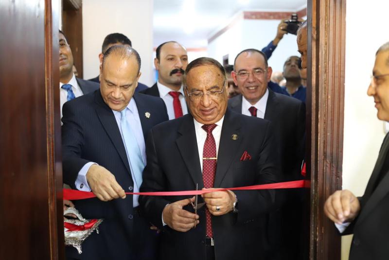 رئيس قضايا الدولة يفتتح وحدتي التحول الرقمي بفرعي الفيوم أول وثاني