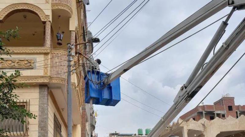 محافظ كفر الشيخ يتابع حملات النظافة ورفع كفاءة الإنارة