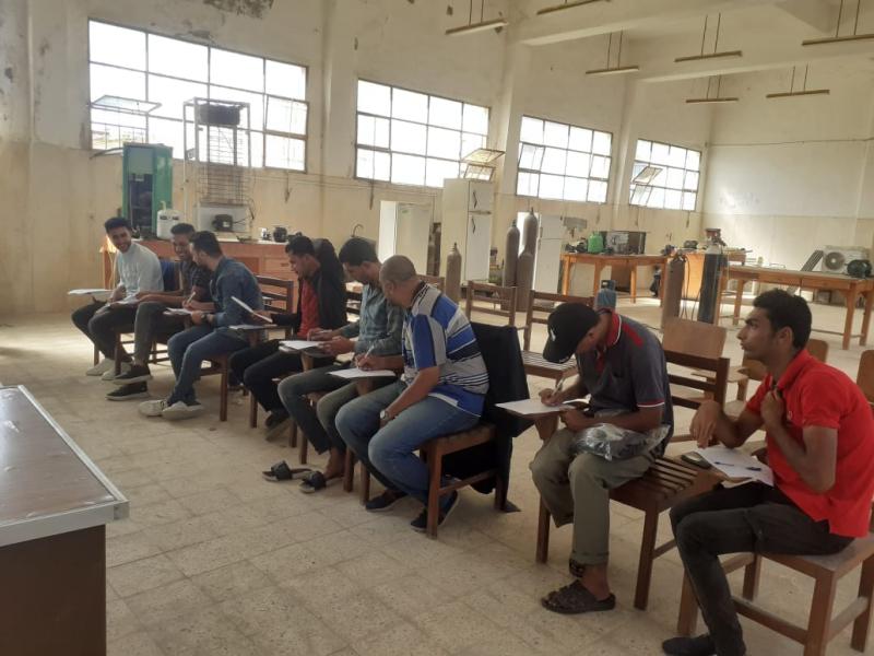 وزارة العمل : ختام برامج تدريب مهني  واختبارات نهائية لتخريج دفعات جديدة من الشباب بدمياط