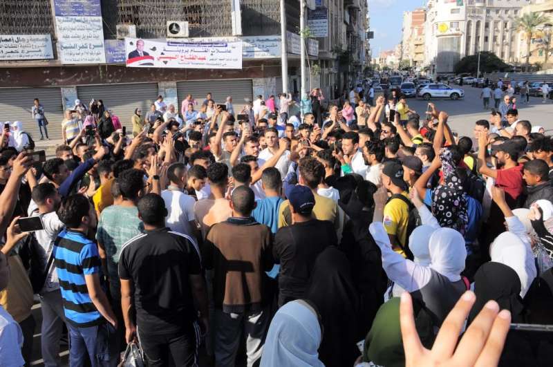جامعة كفر الشيخ تقود مسيرة تأييد قرارات الرئيس السيسى الرافضة لتهجير الفلسطينيين