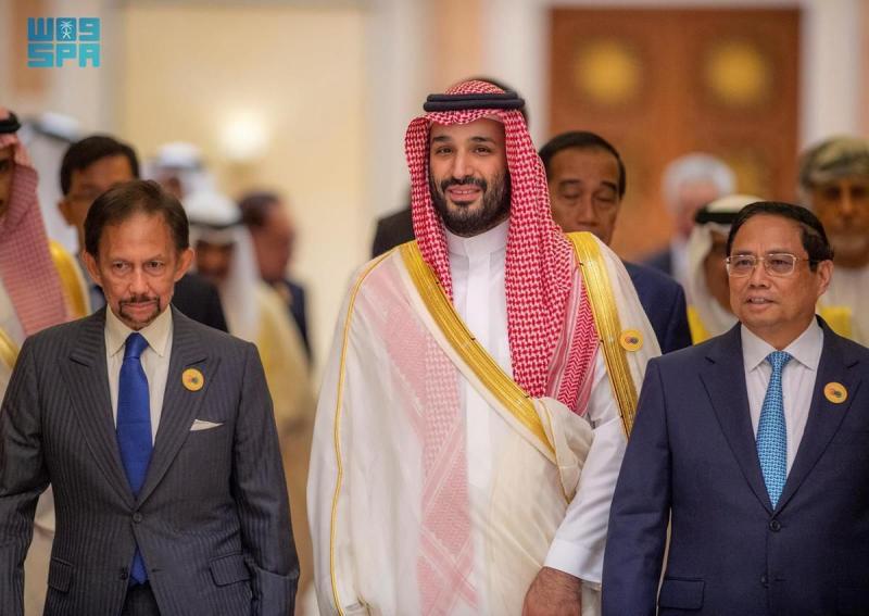 ولي العهد السعودي يرأس قمة الرياض بين مجلس التعاون الخليجي ودول الآسيان