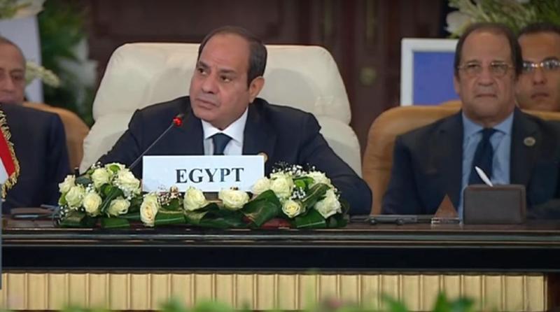 مصر أكتوبر: تصريحات الرئيس السيسي بقمة ”القاهرة للسلام” خارطة طريق لإنهاء المأساة الإنسانية بفلسطين