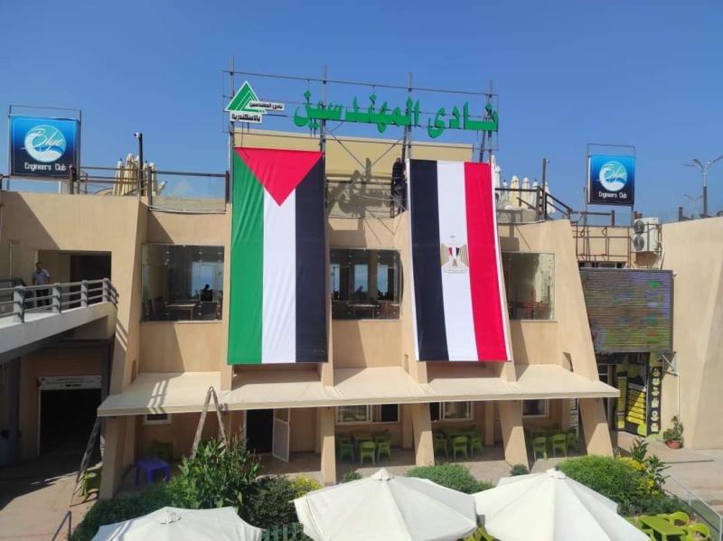 نقابة المهندسين بالإسكندرية تدين مجازر الاحتلال الإسرائيلي ضد أشقائنا في غزة