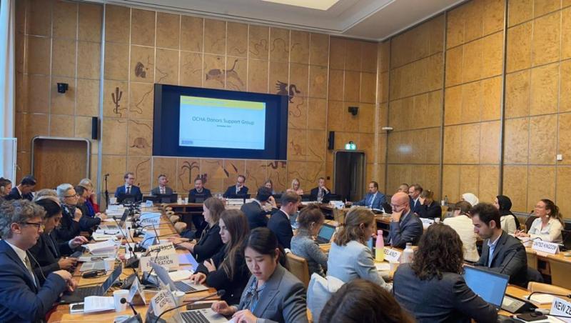 مجموعة المانحين لتنسيق الشؤون الإنسانية بالأمم المتحدة تعقد اجتماعها الأول برئاسة لوكسمبورغ على مستوى الخبراء بجنيف