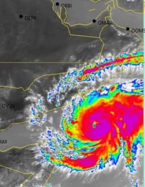كشف حقيقة تأثر مصر بالإعصار ” تيج”
