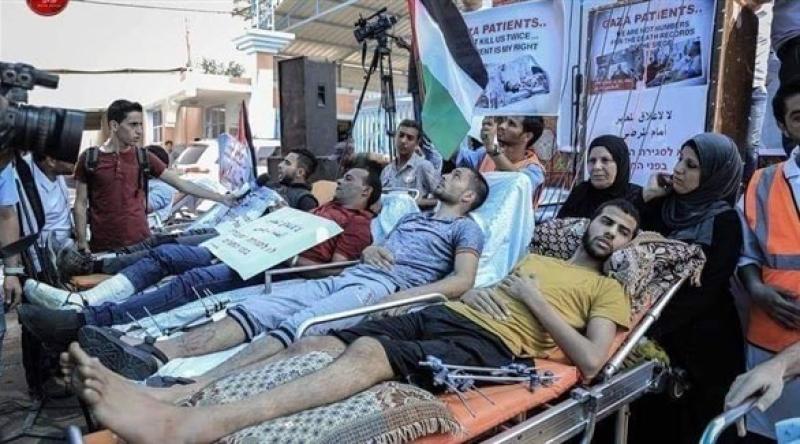 ”البنج رفاهية” والمرار أصبح مضاعف..الجرحى الفلسطينيون تُخيط جراحهم دون مخدر