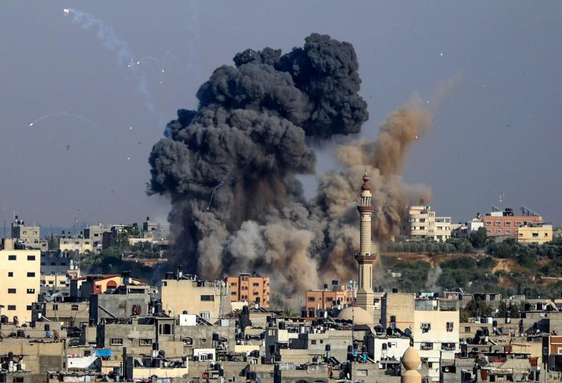 القصف الاسرائيلي على قطاع غزة