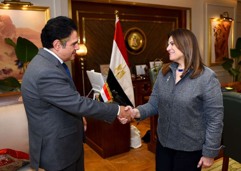 وزيرة الهجرة تستقبل السفير المصري الجديد في نيوزيلندا لبحث التعاون في تلبية احتياجات الجالية المصرية 