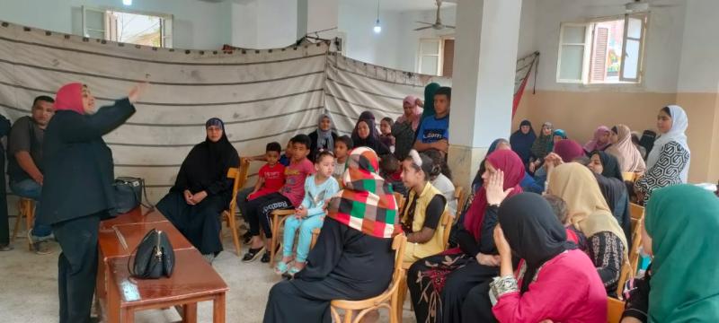 البحيرة: قافلة سكانية متكاملة بقرية أحمد عرابي بمركز بدر
