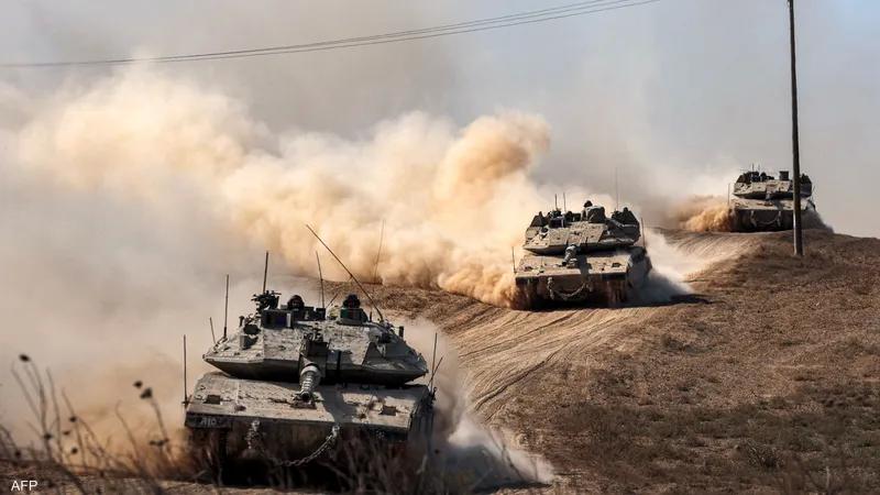 دبابات الاحتلال الصهيوني شمالي غزة