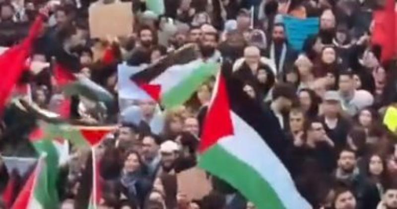 دعم فلسطين.. تظاهرات تضرب عواصم أوروبا تنديدًا بمجازر الاحتلال الصهيوني
