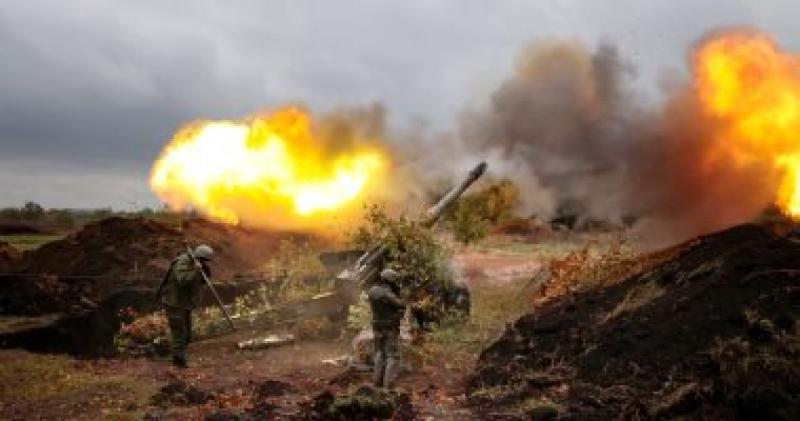 صورة للجيش الاوكراني في محور كوبيانسك