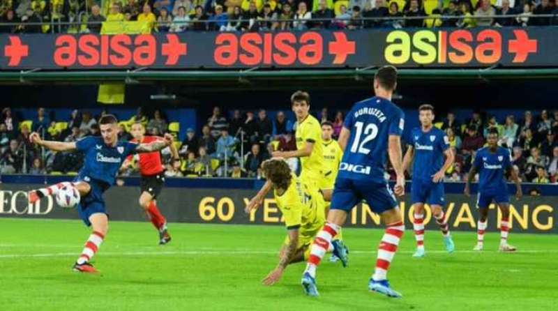 فياريال يخسر وسط جمهوره 2 / 3 امام فريق أتلتيك بيلباو بالدورى الاسبانى