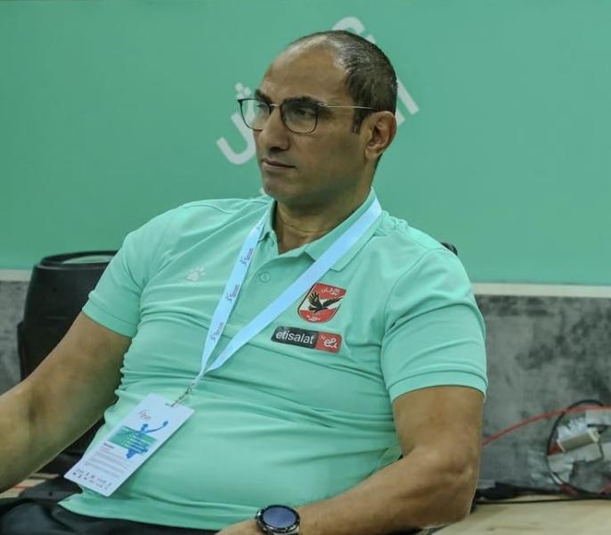 ياسر لبيب رئيس جهاز كرة اليد بالنادي الأهلي