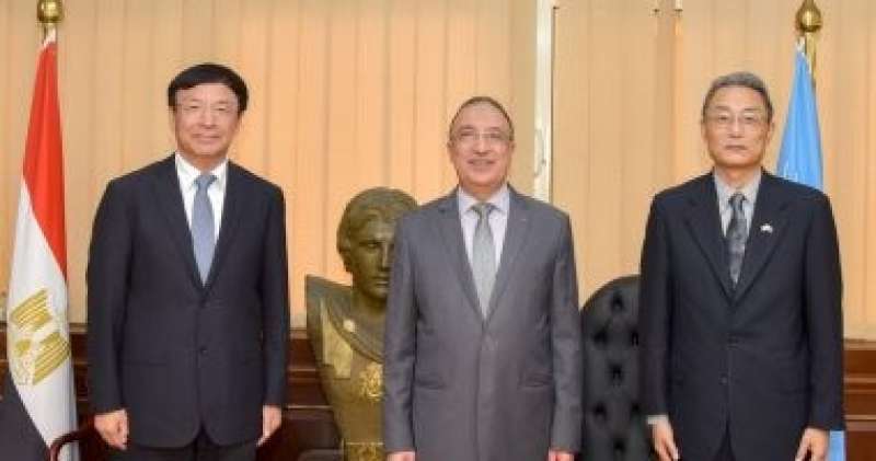 محافظ الإسكندرية يبحث سبل التعاون مقاطعة شاندونج بالصين