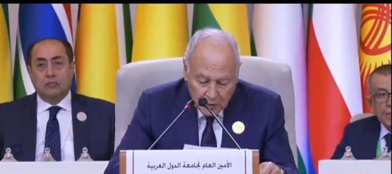 أمام قمة الرياض العربية الإسلامية.. أبو الغيط: لا حل للقضية الفلسطينية دون حل الدولتين