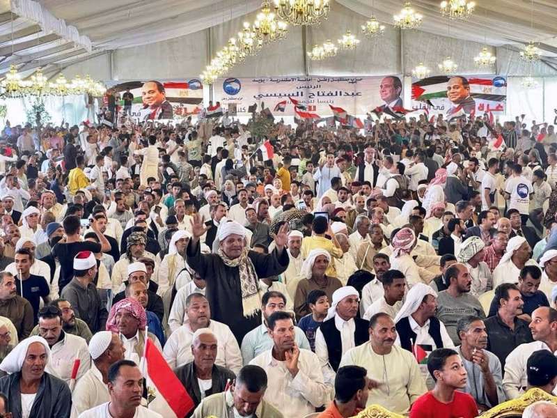 مؤتمرات جماهيرية لدعم مرشح الرئاسة  عبد الفتاح السيسي بالإسكندرية