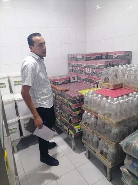 حملة تفتيشية على اثنين من الفنادق السياحية بالغردقة