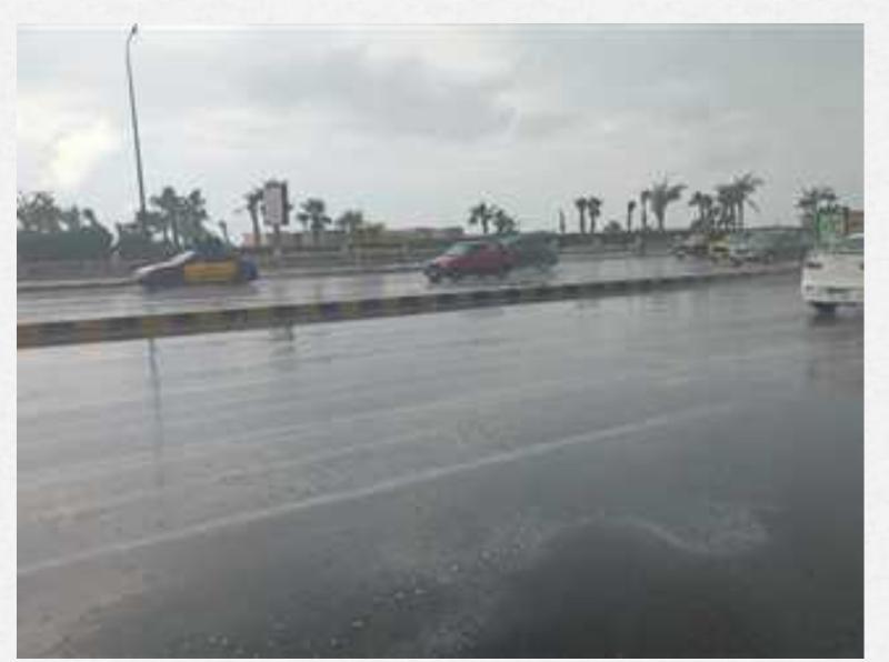 سقوط أمطار والعظمي في القاهرة 26 درجه.. الأرصاد تكشف حالة الطقس