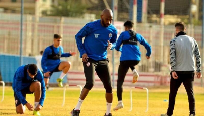 شيكابالا ينتظم فى تدريبات الزمالك استعدادا للمواجهة الافريقية