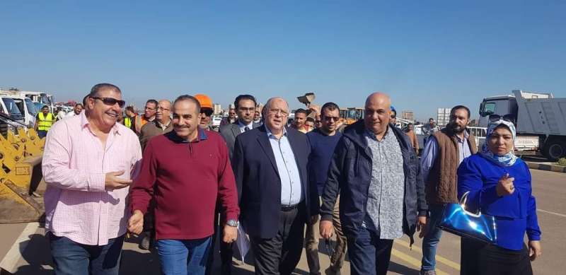 مياه كفر الشيخ: اصطفاف معدات الشركة استعداداً لموسم الشتاء والأمطار