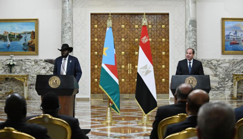 هل حمل سيلفا كير رئيس جنوب السودان مقترحات محددة من القاهرة لتحريك عملية السلام في السودان ؟