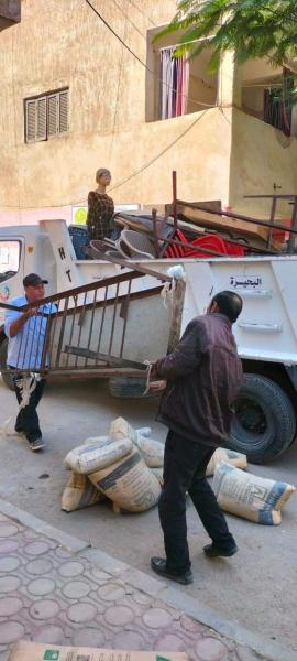رفع 486 حالة إشغال طريق مخالف وتحرير 66 محضرا خلال حملات مكبرة بالبحيرة