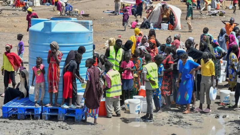 جانب من معاناة السودانيين في دارفور