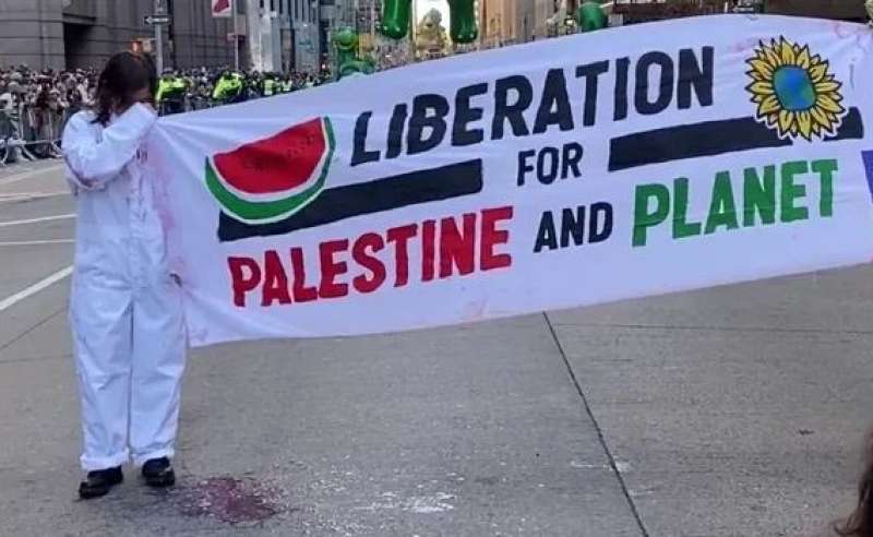 احتجاجات في نيويورك من أجل فلسطين